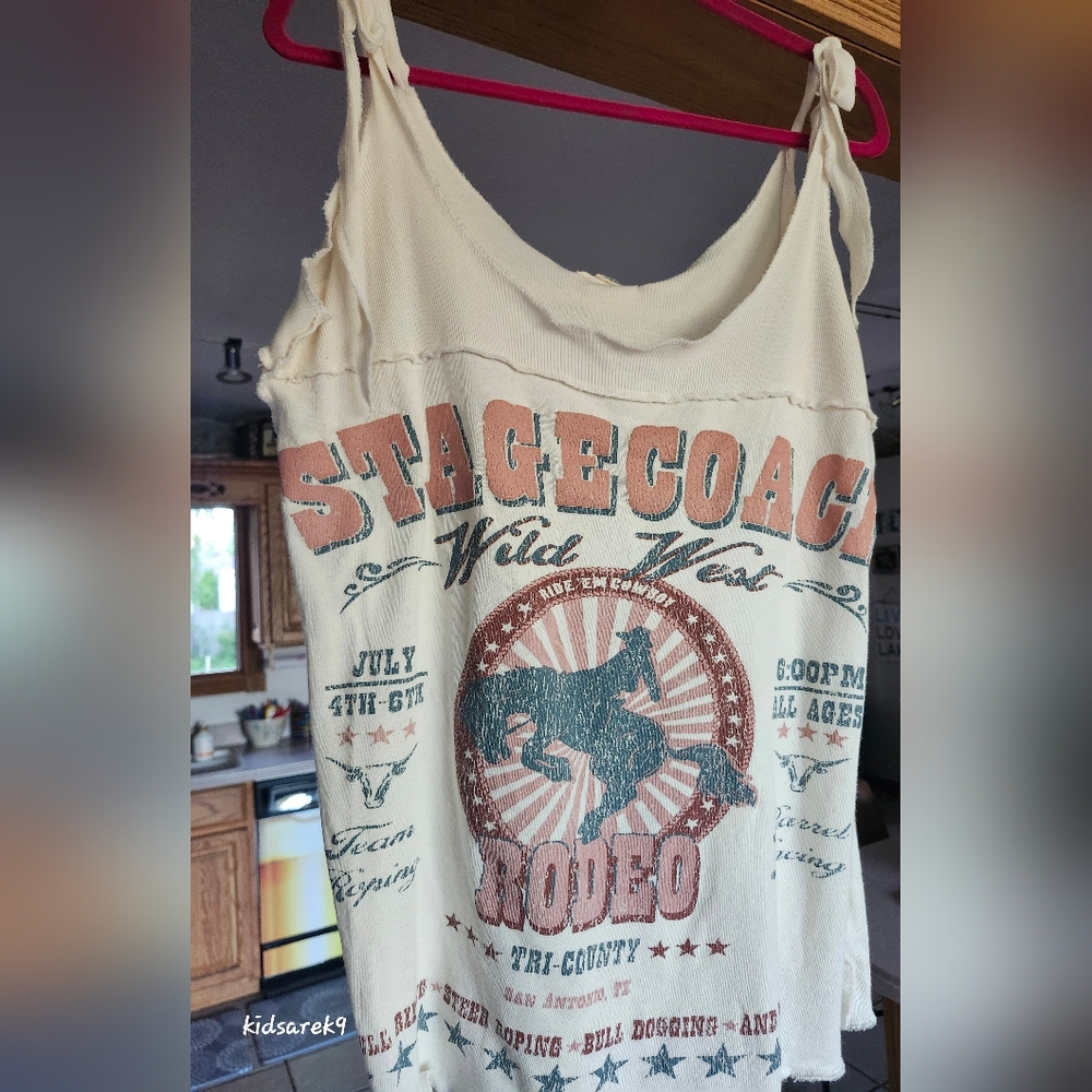 Torrid Festi Tie Shoulder Rodeo Top 🐎🤠👢